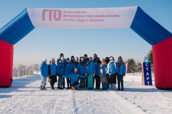 Волонтёры Победы помогли в проведении «Лыжни России»